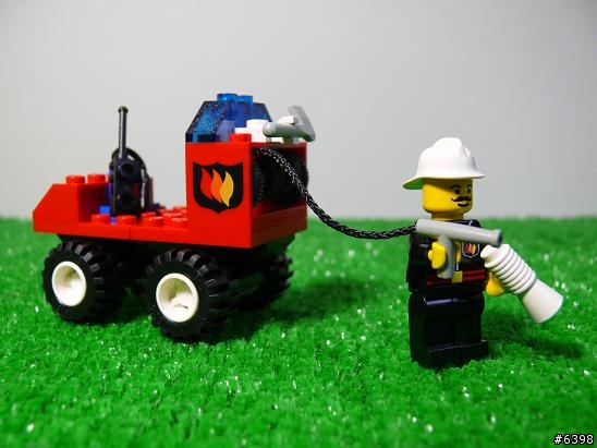 (LEGO)1997年 樂高 PART 20 SYSTEM系列 6407 消防小車