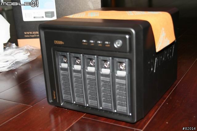 [開箱文-首發] Synology 2009 最新款 NAS DS-509+