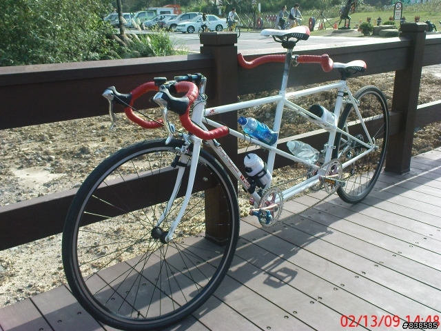 鋼管雙人跑車組好啦