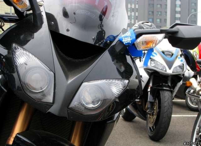 今天在台中的重機&自行車大會師