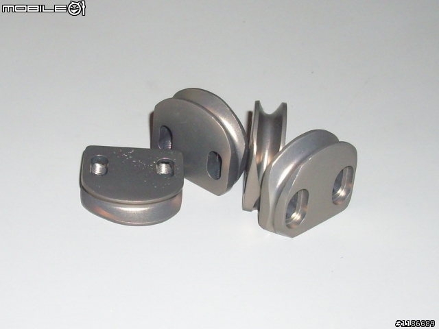 7075T6材料做的 折叠头管里的锁舌