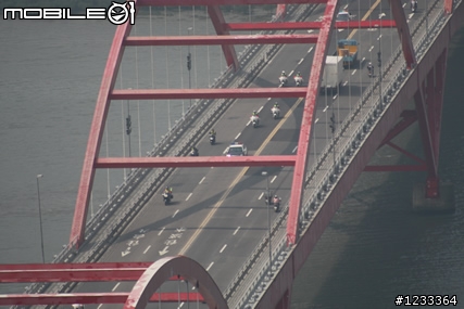 2009國際環台賽路經關渡大橋