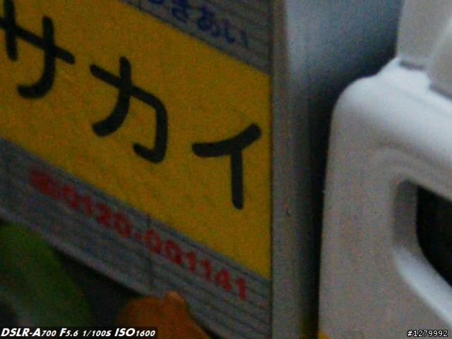 低光源高ISO下 SONY a700 P.K. Canon 40D