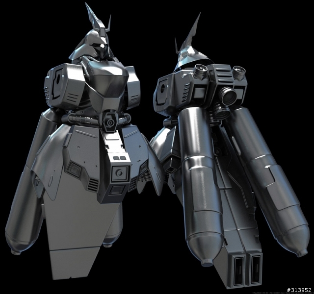 [3D模型]MSN-04 SAZABI 夏亞的紅色彗星