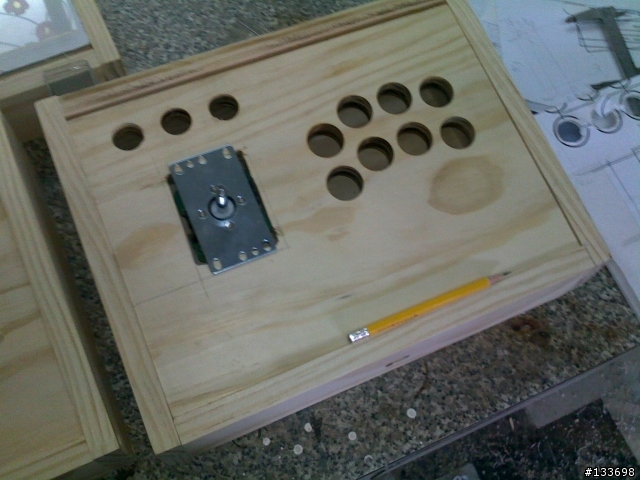 搖桿基座木工 DIY 樂趣無窮 ~ (3/10 補入成本資訊與Stee製作面板底圖檔)
