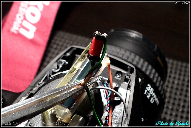 [我的閃光~羅衫輕解~]-拆機維修-NIKON D80 內閃故障修復DIY