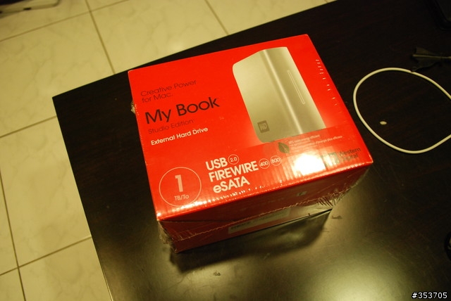 超時尚的My Book Studio Edition 1TB 3.5吋外接式硬碟