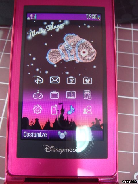 大小姐Hot Pink第2彈~Disney Mobile DM003SH by SHARP 開箱嚕!!!