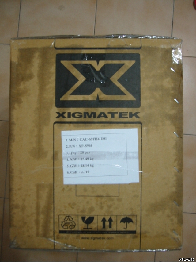 [開箱] 新一代CP值之王！ 不到500元的XIGMATEK XP-S964簡測  ※3/3更新※