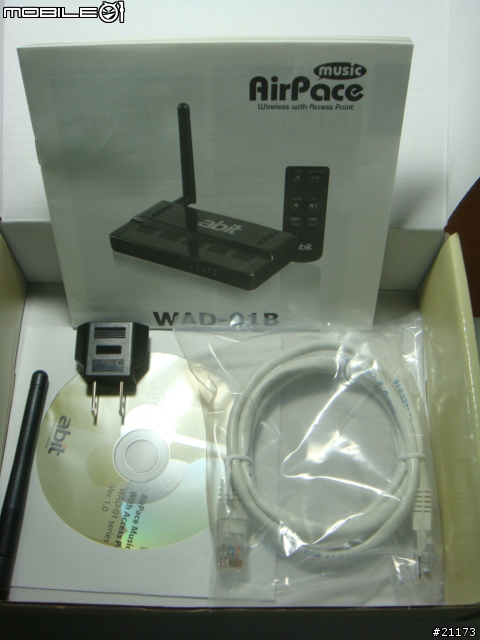 [分享]未發光的無線music station：abit AirPace Music WAD-01B（圖多）