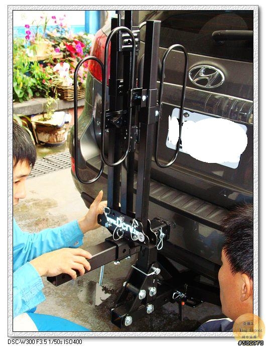 山土匪加裝車軌式攜車架開箱文
