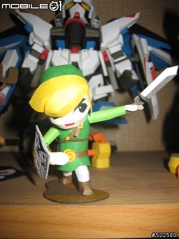 薩爾達傳說 -Wind Walker Link 林克 (紙模型)