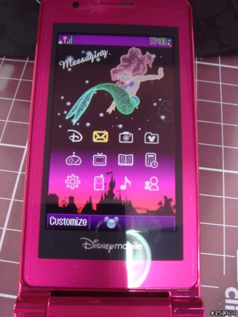 大小姐Hot Pink第2彈~Disney Mobile DM003SH by SHARP 開箱嚕!!!