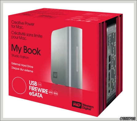 超時尚的My Book Studio Edition 1TB 3.5吋外接式硬碟