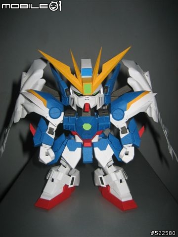 SD Gundam 飛翼零式特式版 (紙模型 Paper Craft ) 任務完成