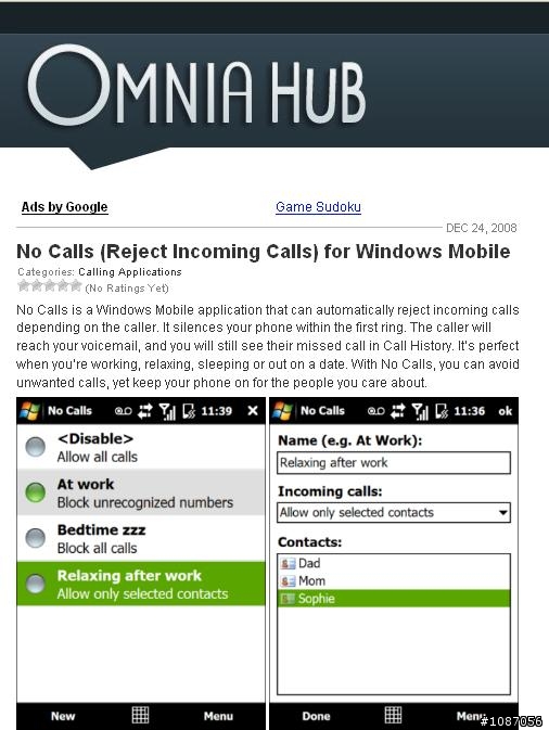 不想接電話的時候,請用超讚小程式!no calls