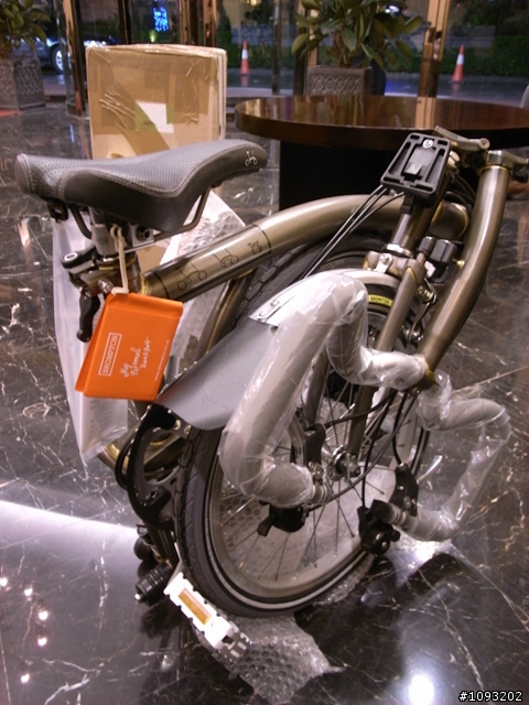 上海 brompton P6L 清漆版入手開箱
