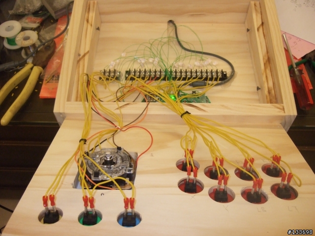 搖桿基座木工 DIY 樂趣無窮 ~ (3/10 補入成本資訊與Stee製作面板底圖檔)