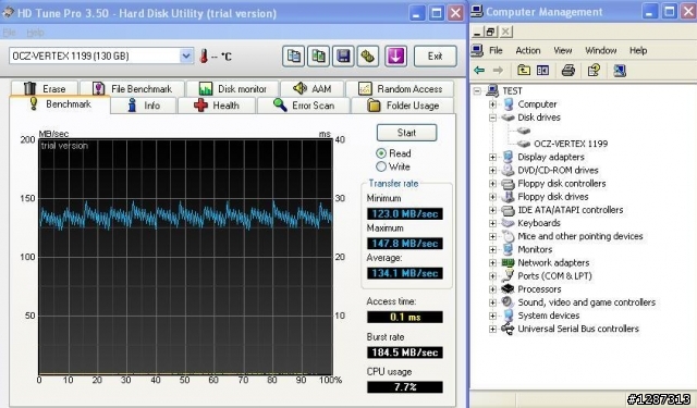 Vertex SSD v1199 (INDILinx) 測試報告 (第三彈)