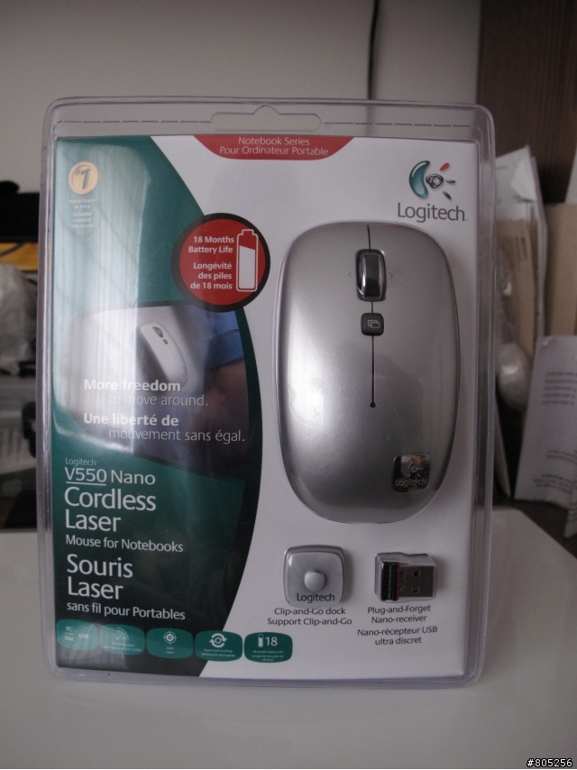 Logitech V550 nano不專業開箱