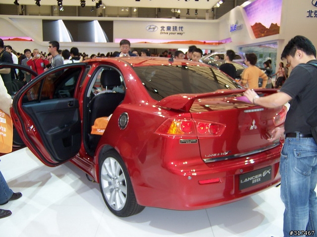 New lancer+lancer EX+lancer sportback+lancer EVO(上海autoshow)