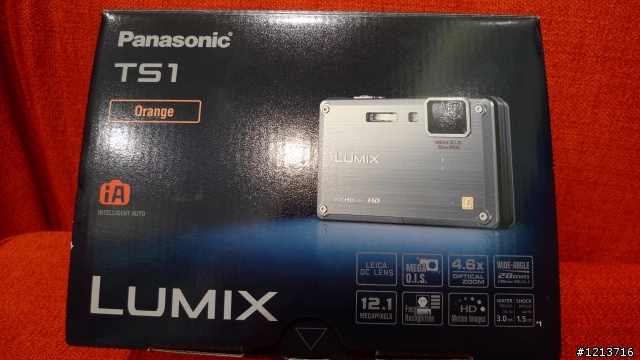 PANASONIC  TS1 我的miami  orange~開箱