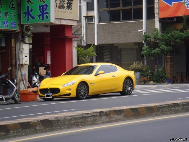 今天台南看到maserati