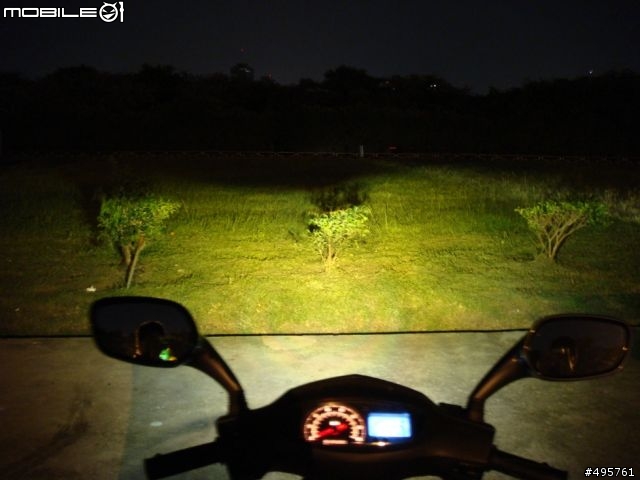 GSR上E46 一些光型圖(更新GSR油耗表) (HID 55W 3000K)