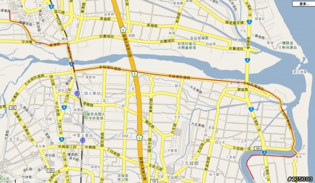 宜蘭縣政中心至國立傳統藝術中心之自行車路線