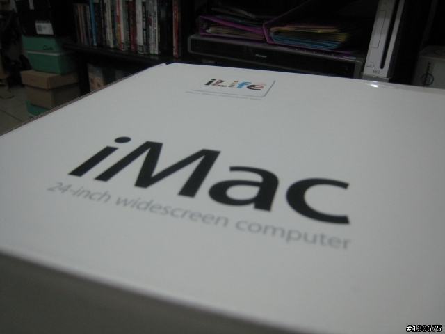 不是愚人節開完笑～台灣新版 iMac 24吋 終於到貨～～