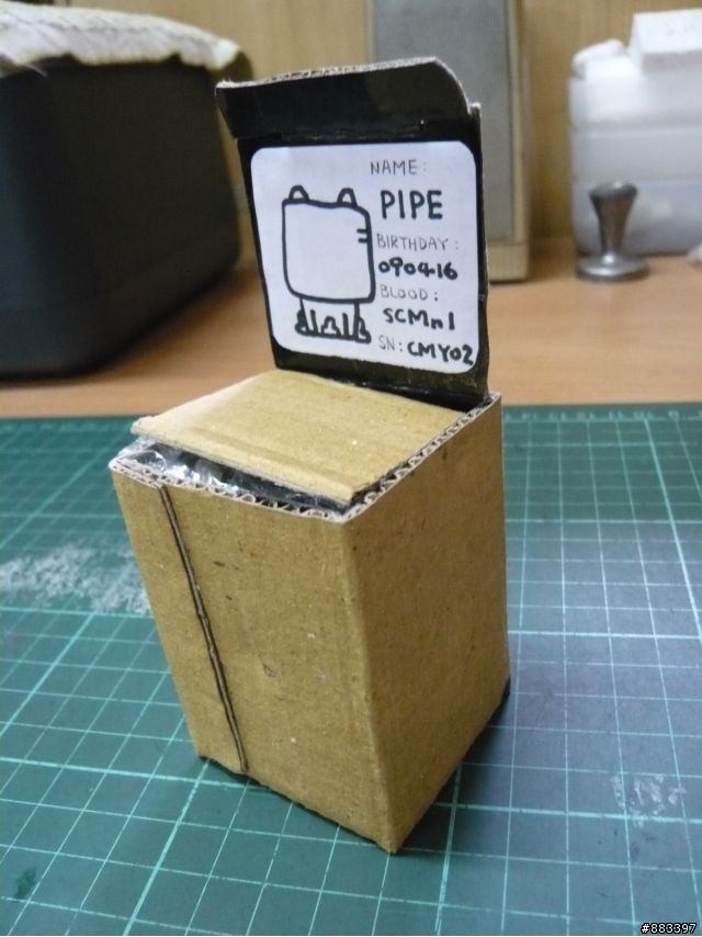 DIY 鑄造公仔 - CMY02 (PIPE)