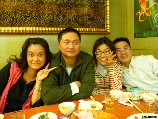 給胖胖～我們來幫你送行了 on 2009愚人節