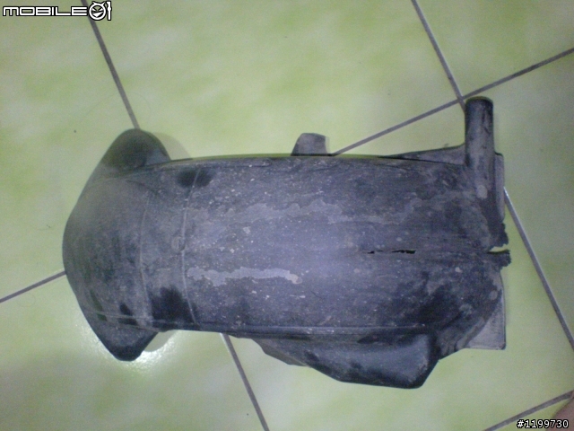 勁戰後輪換BT601後土除DIY修改法