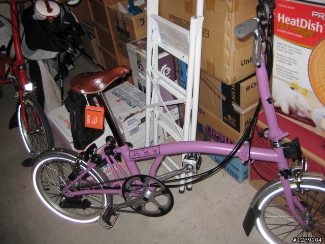新入手！[開箱囉!] 2009 Brompton 紫Ｍ6L & 紅S6L 追加LAS ISTRION & MET DIAMANTE開箱!!!