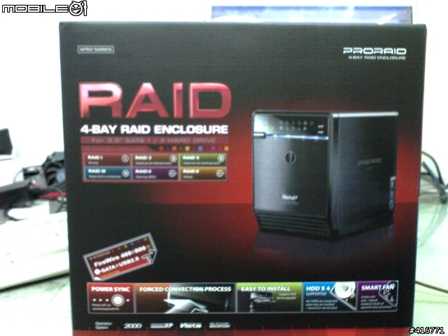 [開箱分享] DAS外接磁碟陣列 PRORAID 4-BAY HFR2-S3B (圖多)