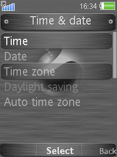[240x320 三鍵 二鍵] Sony Ericsson Brushed