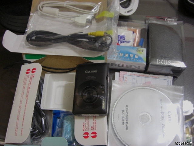 canon IXUS 100IS 粗糙開箱文