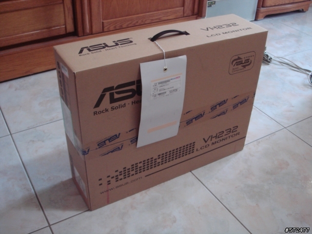 [業餘開箱] ASUS VH232H 華碩23吋寬