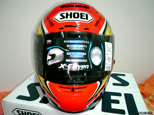［開箱文］SHOEI X-Eleven 加藤 大治郎
