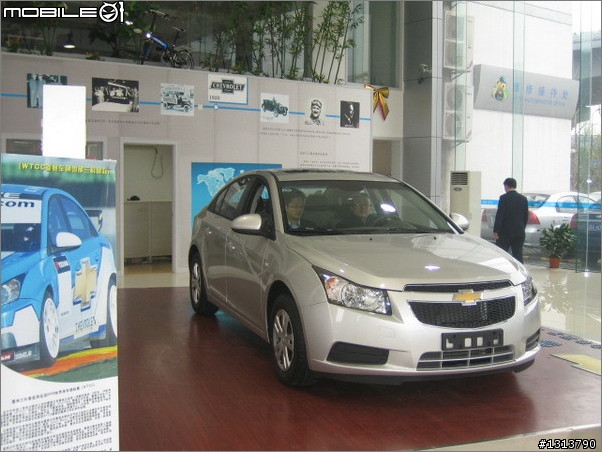 通用汽車（GM）今天（09年4月9號）發布新車科魯茲價格，18號全球上市！