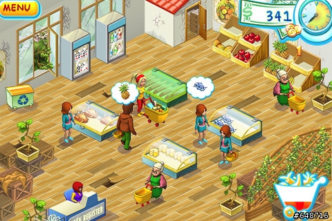 [App] Supermarket Mania-化身超市職員(經營)