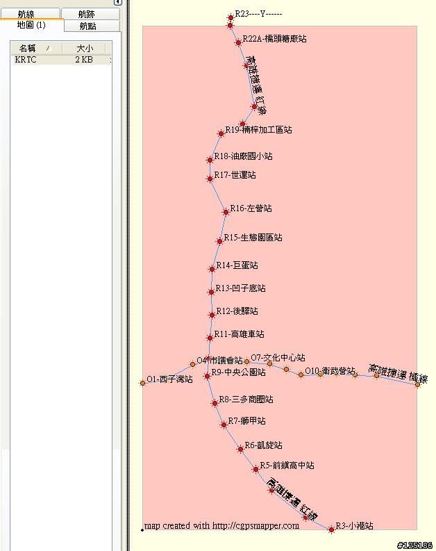 高雄捷運.gpx