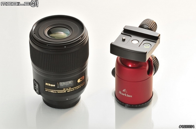 拍攝小東西的好物 - 小捲的Nikon afs 60mm micro+ Markins Q3tr開箱照 (新增快拆板示意圖)