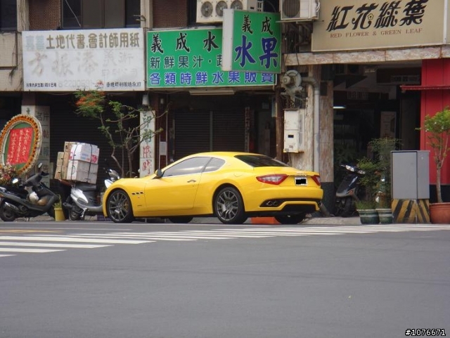 今天台南看到maserati