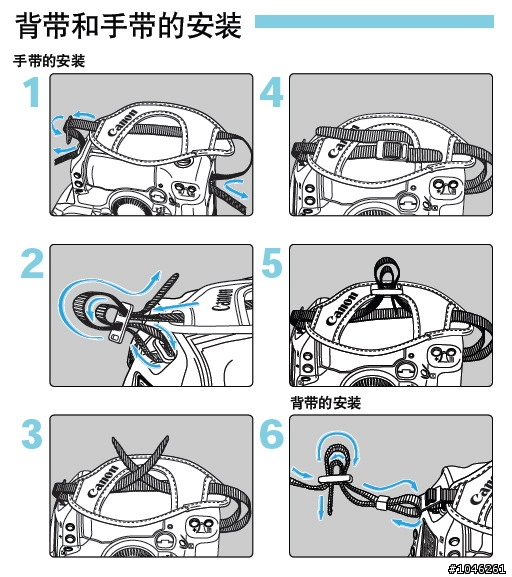 [分享]Canon E1腕帶的標準安裝方法及使用心得