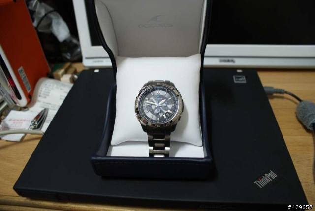 <開箱>卡西歐OCEANUS OCW-T600TD太陽能電波錶