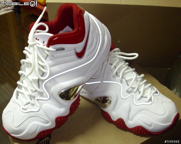 開箱文: Jason kidd 墨鏡鞋復刻 Zoom Air 版(紅白配)