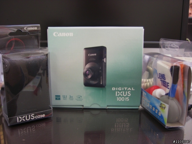 canon IXUS 100IS 粗糙開箱文