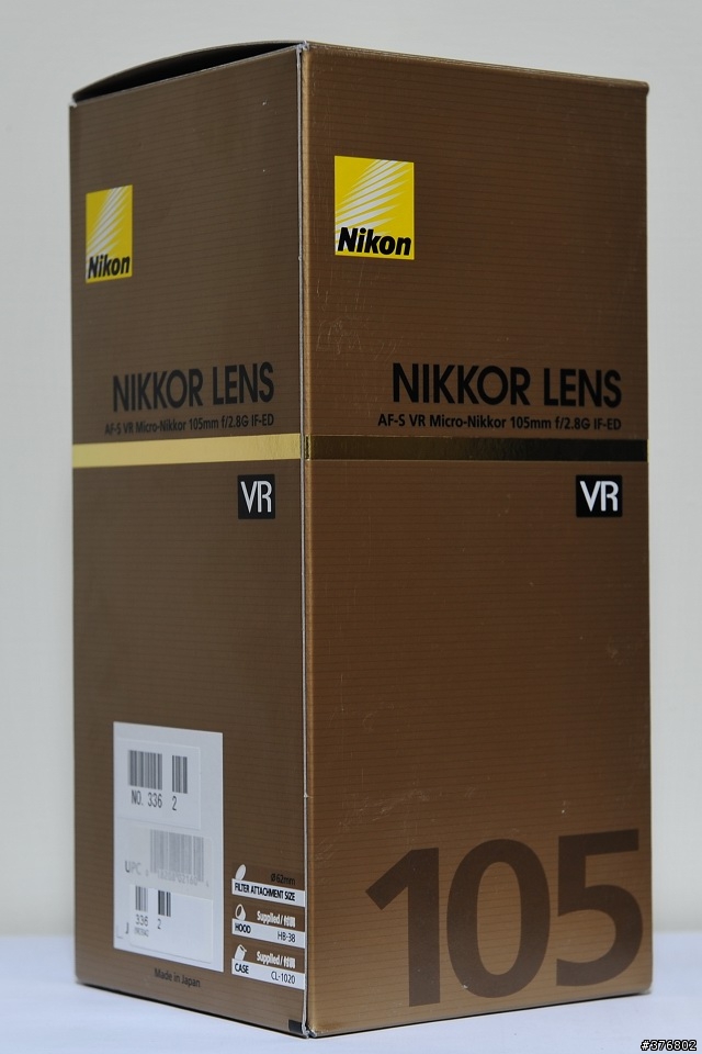[分享]Nikon AF-S VR Micro Nikkor 105mm f/2.8G 開箱