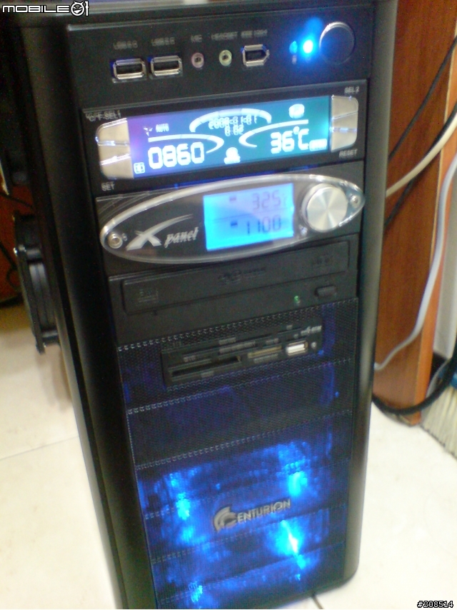 [簡易開箱&測試心得]AEROCOOL Modern-V與聯力TR-5多功能監控面板